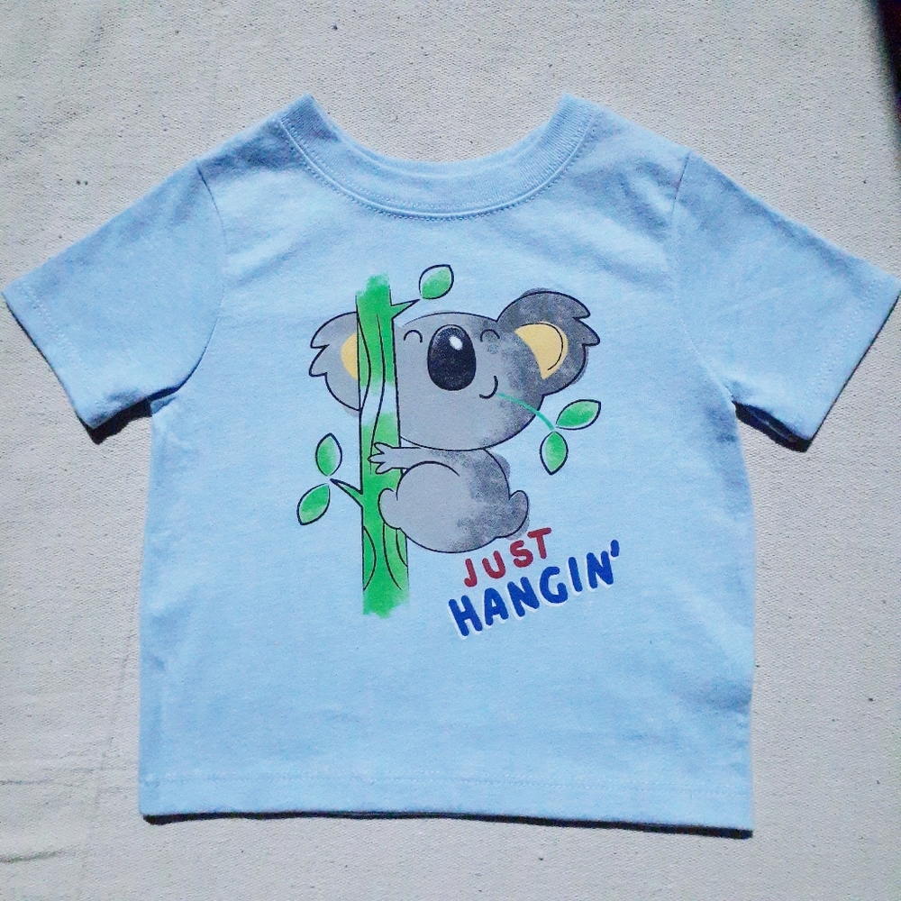 Garanimals baby boy blue Koala shirt